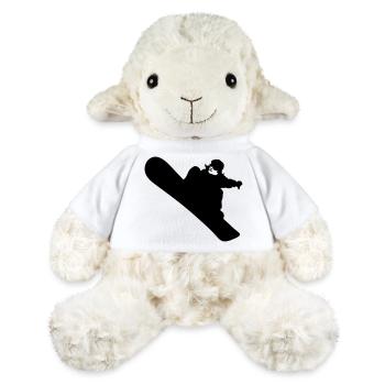 Planche à neige - Mouton en peluche Annika MiniFeet® - blanc - Devant