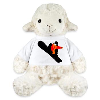 Snowboard - MiniFeet® Sheep Annika - white - Front