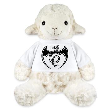 Flying Black Dragon - MiniFeet® Sheep Annika - white - Front