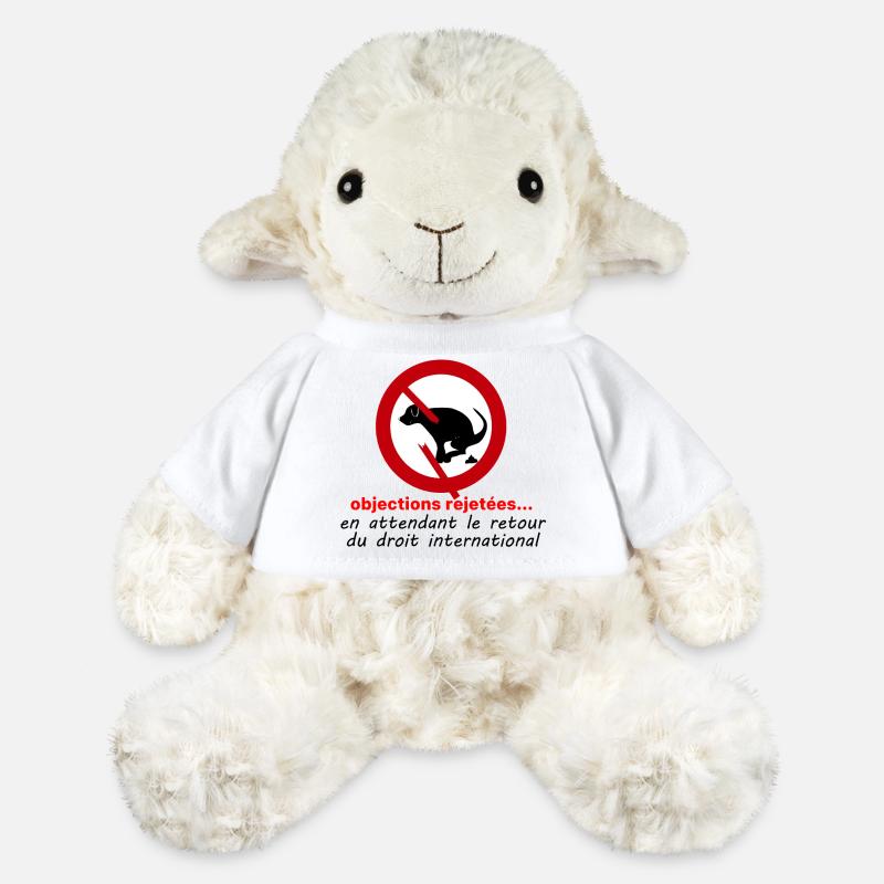Objections_rejetees - Mouton en peluche Annika MiniFeet® - blanc