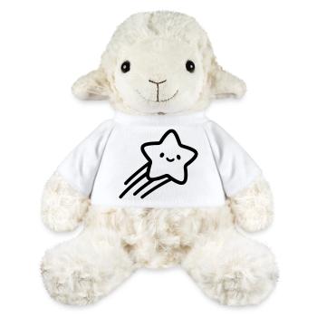 shooting star - MiniFeet® Sheep Annika - white - Front