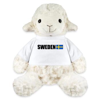 Suède - Mouton en peluche Annika MiniFeet® - blanc - Devant