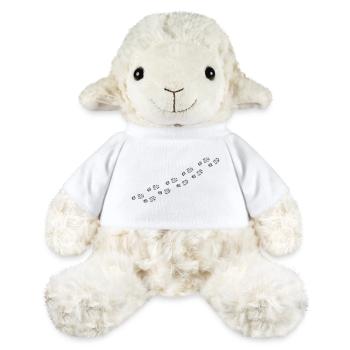 Empreintes - Mouton en peluche Annika MiniFeet® - blanc - Devant