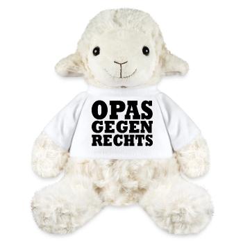 OPAS GEGEN RECHTS - MiniFeet® Schaf Annika - Weiß - Vorne