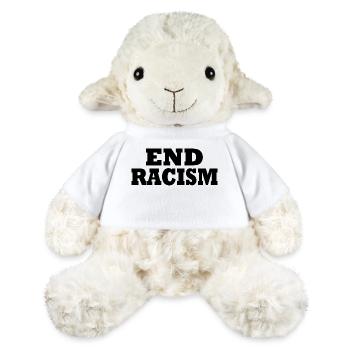 End Racism - MiniFeet® Schaf Annika - Weiß - Vorne
