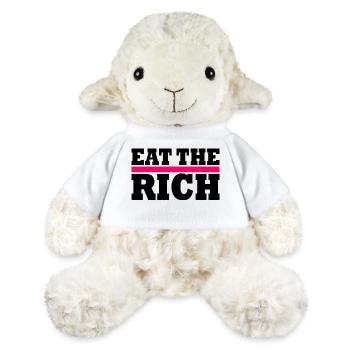 Eat the rich - MiniFeet® Schaf Annika - Weiß - Vorne