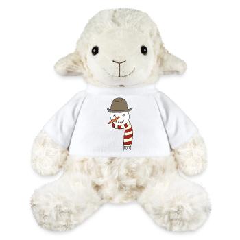 bonhomme de neige - Mouton en peluche Annika MiniFeet® - blanc - Devant