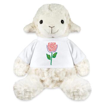 Rose Bloom Folk Palette - MiniFeet® Sheep Annika - white - Front