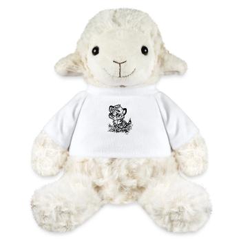Cute little tiger with cute stripe pattern - MiniFeet® Sheep Annika - white - Front