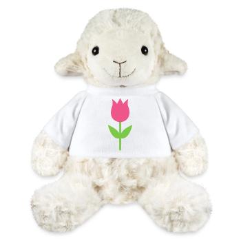 Tulipe - Mouton en peluche Annika MiniFeet® - blanc - Devant