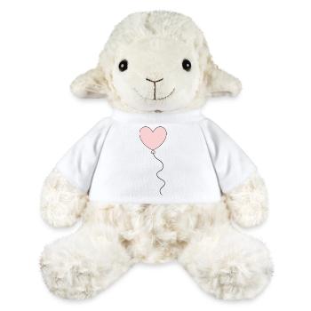Saint-Valentin Cœur Rose, St.valentin - Mouton en peluche Annika MiniFeet® - blanc - Devant