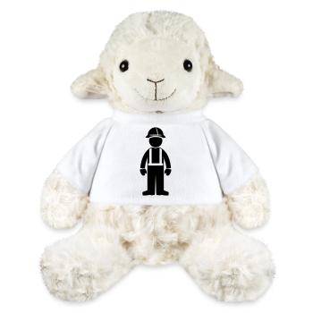 Construction workers - MiniFeet® Sheep Annika - white - Front