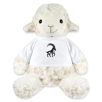 Sternzeichen Steinbock Tattoo - MiniFeet® Schaf Annika - Weiß - Vorne