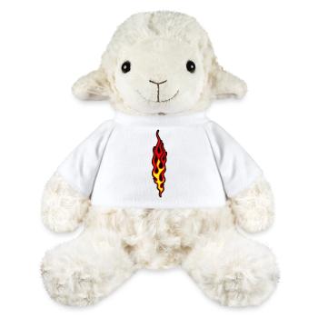 flammen - MiniFeet® Schaf Annika - Weiß - Vorne
