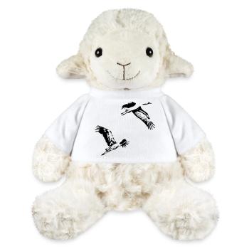 Kraniche - MiniFeet® Schaf Annika - Weiß - Vorne