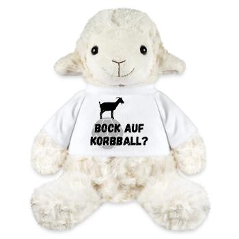 Bock auf Korbball - MiniFeet® Schaf Annika - Weiß - Vorne
