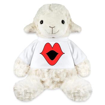 HUMOUR. CITATION. MESSAGE. RETRAITE. ANNIVERSAIRE. - Mouton en peluche Annika MiniFeet® - blanc - Devant