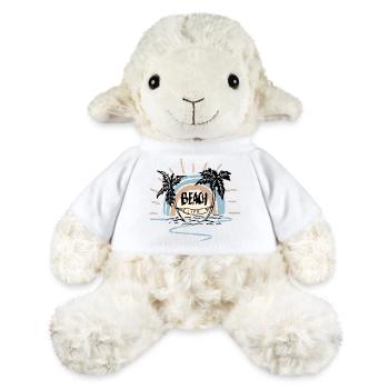 Vie à la plage Sunrise Arc - Mouton en peluche Annika MiniFeet® - blanc - Devant