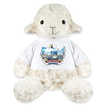San Diego, California USA Bald Eagle - MiniFeet® Sheep Annika - white - Front