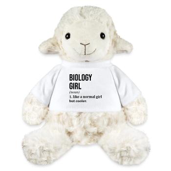 biologie - Mouton en peluche Annika MiniFeet® - blanc - Devant