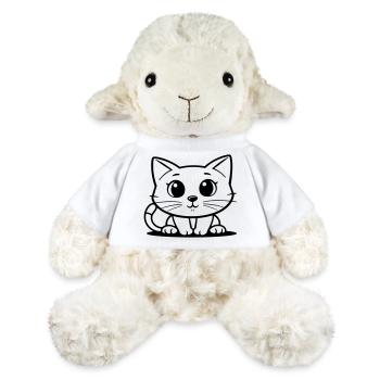 Midnight Emblem Silhouette - MiniFeet® Sheep Annika - white - Front