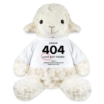 Amour non trouvé – Erreur 404 - Mouton en peluche Annika MiniFeet® - blanc - Devant