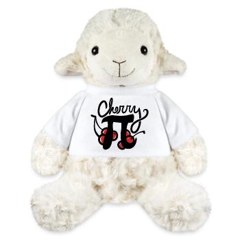 Cherry Pi Illustration - Mouton en peluche Annika MiniFeet® - blanc - Devant