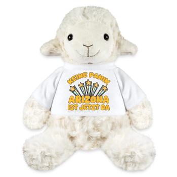 Prénom Arizona - Mouton en peluche Annika MiniFeet® - blanc - Devant