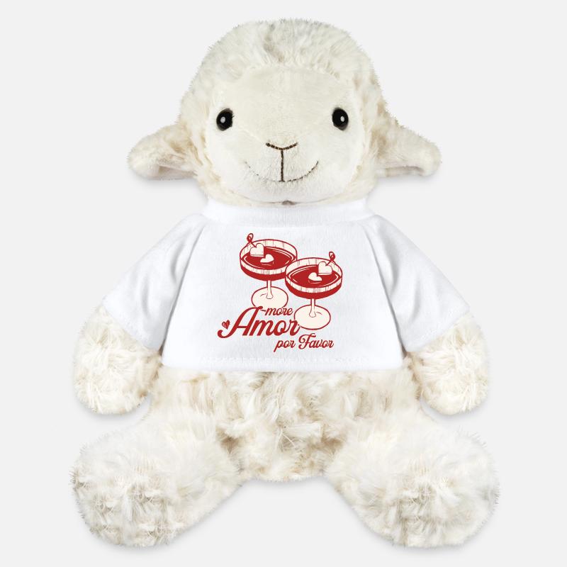 Heart Martini Design - MiniFeet® Sheep Annika - white