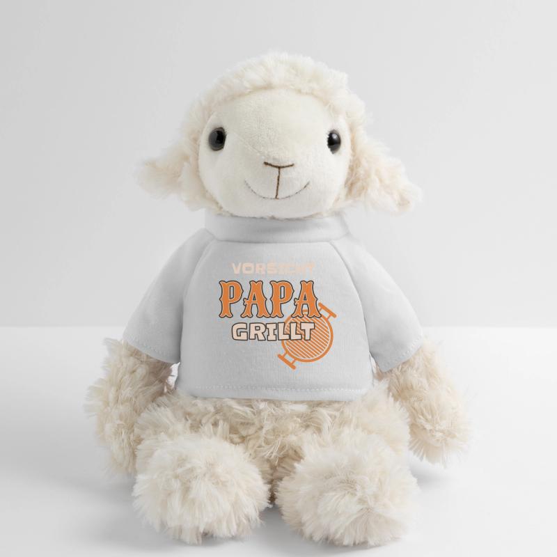 Caution Dad Grills Funny BBQ Outfit MiniFeet® Sheep Annika