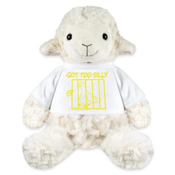 Bird in a cage – Got Too Silly - MiniFeet® Sheep Annika - white - Front