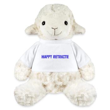 RETRAITE. RETRAITE. RETRAITEE. RETRAITE - Mouton en peluche Annika MiniFeet® - blanc - Devant