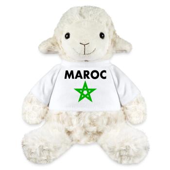 Maroc - Mouton en peluche Annika MiniFeet® - blanc - Devant