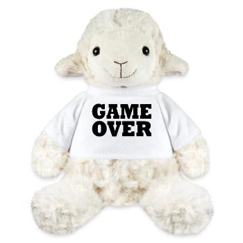 Game over - Mouton en peluche Annika MiniFeet® - blanc - Devant