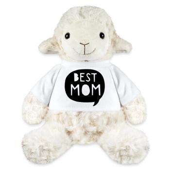 Beste Mama - Best Mom - Mommy - Mutti - Muttertag - MiniFeet® Schaf Annika - Weiß - Vorne