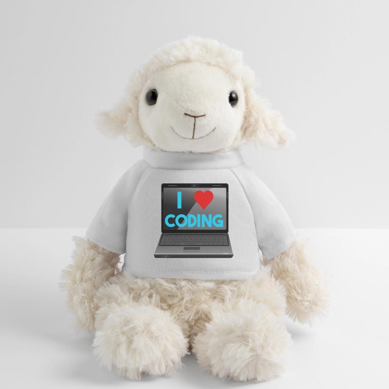 Programmation, programmeurs, informaticiens Mouton en peluche Annika MiniFeet®