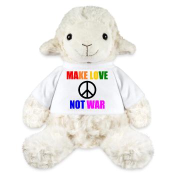 Make love not war - MiniFeet® Schaf Annika - Weiß - Vorne