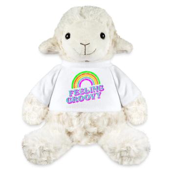 Feeling groovy 70s dicotheque disco music - MiniFeet® Sheep Annika - white - Front