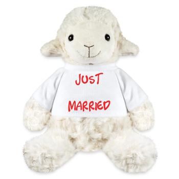 JUST MARRIED. Bachelorette party. VALENTINE'S DAY. COUPLE - MiniFeet® Sheep Annika - white - Front