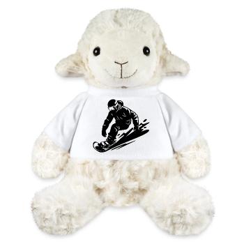 Snowboarders - MiniFeet® Sheep Annika - white - Front
