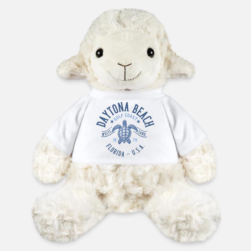 Daytona Beach Florida - MiniFeet® Sheep Annika - white
