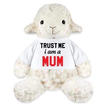 Believe me, I'm a Mom! - MiniFeet® Sheep Annika - white - Front