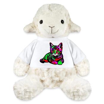 Katze - MiniFeet® Schaf Annika - Weiß - Vorne