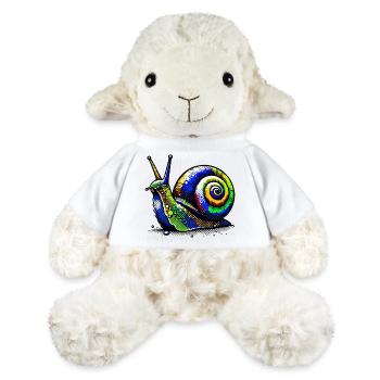 Schnecke - MiniFeet® Schaf Annika - Weiß - Vorne