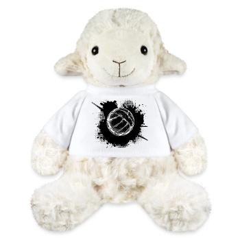 Ballon de volley-ball - Mouton en peluche Annika MiniFeet® - blanc - Devant