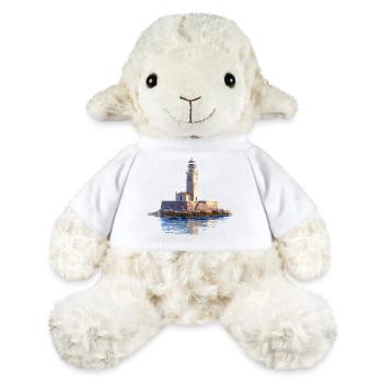 Phare d’Island Rock - Mouton en peluche Annika MiniFeet® - blanc - Devant