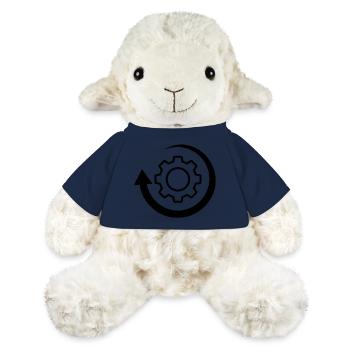 Rotation Wheel Logo Image - MiniFeet® Sheep Annika - french navy - Front