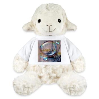 Sailing dream in the fog - MiniFeet® Sheep Annika - white - Front