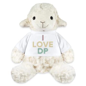 J’aime DP en détresse Vintage Rétro des années 70 - Mouton en peluche Annika MiniFeet® - blanc - Devant
