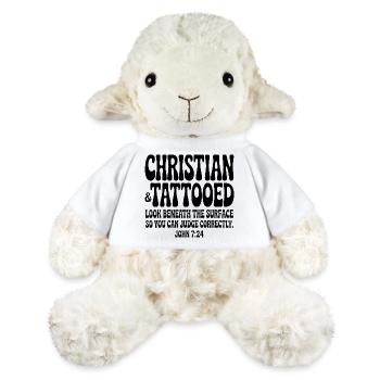 Christian Tattooed - Mouton en peluche Annika MiniFeet® - blanc - Devant